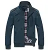 Chaquetas Transfronterizas para Hombres de Mediana Edad y Mayores 2025 Otoño Ropa Nueva para Hombre Venta al por Mayor Ropa de Trabajo Chaquetas de Béisbol Estilos de Primavera y Otoño