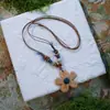 Colar de Maçã de Cerâmica Jingdezhen Colar Borboleta Dopamina Personalidade Fresca Feminina Moda Versátil Colar Venda por Atacado
