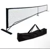 Soporte para red de pickleball, soporte de red de pickleball desmontable y portátil para entrenamiento en interiores y exteriores