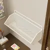 Estante de almacenamiento para pared de dormitorio, no requiere taladro, solución de almacenamiento para mesita de noche, estante de almacenamiento para pared