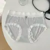 5607 Calcinhas Jacquard para Mulheres, Macias e Confortáveis, Calcinhas Infantis, Respiráveis, Novo Estilo da Moda 2025