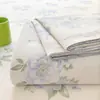Juego de Sábana Estampada de Algodón Puro Clase A Pieza Única 100% Algodón Modelo Nuevo 2026 Dormitorio de Estudiante Funda de Edredón Individual Funda de Almohada Juego de Tres Piezas 2