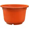 Vaso Grande para Plantio, Vaso de Flores de Plástico Não Poroso, Vaso para Mudas de Plantas Verdes, Vaso para Plantio de Árvores, Vaso Redondo Espessado de Lótus