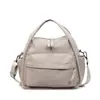 2025 Nova Bolsa Casual Simples e Leve Moda Feminina Versátil Grande Capacidade para o Dia a Dia Bolsa Transversal Bolsa de Ombro de Mão