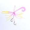 Liansen Silicone Silk Skirt Ribbon Bearshearer Curly Tail Luya com gancho Bearshearer Handmade Hook