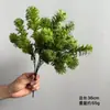 Base de follaje de planta verde artificial, manojos de hierba, hojas de Milán, hojas de boj, plantas acuáticas, accesorios para arreglos florales, hojas para paredes de plantas