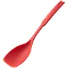Espátula de Silicona Dos en Uno, Resistente a Altas Temperaturas, Sartén Antiadherente, Espátula Especial para Cocinar con Escala, Espátula de Silicona para Suplementos Alimenticios, Silicona Suave