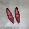 Zapatos de Mujer Estilo Francés con Tacón Oculto, Punta Fina, Estampado de Leopardo, Nuevos Zapatos Mary Jane para Primavera y Otoño 2026 para Combinar con Vestidos
