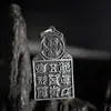 Colar Jinri Bronze Retro Desgastado Pingente Personalizado Novo Estilo Chinês Unissex Ornamento Pendente Etiqueta Acessórios Pingente de Bolsa para Colar