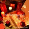 Día de San Valentín Amor Decorativo Madera Señal Decorativa Día de San Valentín Patrón de Doble Cara, Adorno Navideño de Madera