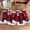 Protetores de Meia Empilháveis Versáteis e Fofos, Espessos, Quentes, Antiderrapantes, Absorventes de Suor, com Laço, Estilo College Doce e Descolado para Looks de Inverno, Tênis