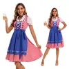 Nuevo Vestido Bávaro S-5XL Alemán Oktoberfest Sirvienta Traje Étnico Tradicional