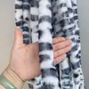 Imitación conejo rex leopardo lana ropa bolsa zapatos boca encaje decoración diy accesorios lana artificial fábrica mayorista