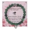 Nova Pulseira Listrada Rosa Transfronteiriça Pulseira para Festival de Música de Ágata de Cristal Rosa Pulseira de Coração de Pêssego Amizade entre Homens e Mulheres Amazon