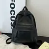 Mochila Retro Popular Transfronteriza para Mujer 2026 Nuevo Modelo Simple Versátil Viaje PU Gran Capacidad Estudiante Mochila Escolar
