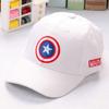 Gorra de Béisbol Capitán América para Niños Sombrero para Hombre y Mujer Sombrero Hip-Hop de Ala Plana Sombrero con Visera Parasol Trendy Venta al por Mayor Ala Grande