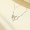 Collar Banyan Tree S925 de plata con 26 letras en inglés Love Rose, cadena de clavícula ligera y lujosa para mujer, regalo para el Día de la Madre