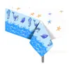 Mantel Mundo Submarino Delfín Zb062 130*220cm Mantel Desechable para Fiesta de Cumpleaños Mantel de Mesa Pe para Fiesta