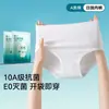 Ropa Interior Desechable para Mujer, Uso Diario en Viajes, Esterilizada Eo, Algodón Puro, Portátil, No Lavable, Bragas Transpirables para Viajes de Negocios y Viajes