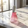 Frasco conta-gotas cônico de 50ml, Conta-gotas tipo pressão, Frasco de vidro para óleo essencial, Frasco em formato de trompete, Ponta de borracha transparente, Frasco original para dispensar líquido