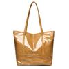 Bolsa de PVC para Mujer de Venta Caliente Transfronteriza, Estilo Nuevo, Portátil y con Atmósfera, Bolso de Mano Casual para el Trabajo, Bolso Tote de Gran Capacidad de Moda para Mujer