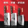 Picador de Cocina Doméstico Longquan Acero Alto Carbono Forjado Libre de Afilado Patrón Martillado Afilado Cuchillo de Chef para Carne al por Mayor
