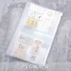 Accesorios para Cuaderno de Viaje Tn Bolsa de Almacenamiento de PVC Núcleo de Repuesto Estándar Cremallera Mate Archivo Portátil