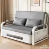 Sofá-Cama Dobrável Dupla Utilização Varanda Multifuncional Cama Pequeno Apartamento Sofá 2025 Novo Modelo Influenciador Digital Cama Dupla Extensível