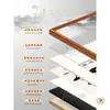 Caligrafía Auténtica Escrita a Mano por Artistas Famosos, Nuevo Arte de Pared Estilo Chino para Sala de Estar y Oficina, Obras de Caligrafía y Pintura con el Tema de "La Virtud Gruesa Soporta las Cosas" (), Hecho a medida