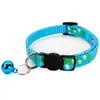 Parche para Collar de Mascota Decoración de Cuello para Gato Impreso Campana Ajustable Suministros para Mascotas