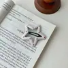 Grampo de Cabelo Ancora Nuvem Vermelha Feminino Outono e Inverno Novo Estrela de Cinco Pontas Grampo para Parte de Trás da Cabeça Grampo BB Grampo Lateral Grampo para Franja