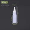En stock 100ml Botella Puntiaguda Botella de Plástico PET Transparente Botella de Boca Pequeña Botella Puntiaguda Botella de Pigmento Pintado Botella Puntiaguda de Evitación