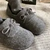 Mocasines Versátiles de Terciopelo Retro Plus para Mujer Slip-ons Ropa de Exterior 2026 Invierno Nueva Llegada Moño Birkenstock Zapatos de Algodón Zapatos Peludos