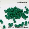 Cadena cilíndrica de 6 mm mismo estilo para teléfono móvil ins joyería con cuentas accesorios hechos a mano cuentas sueltas acrílico degradado multicolor cuentas sólidas