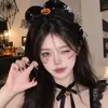 Pinza para el Cabello de Halloween Diadema de Fiesta Ambiente Disfraz Festival Pinza para el Cabello Infantil Divertido Estilo Oscuro Pinza de Pelo de Fantasma Tocado