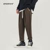 APO Ropa para Hombre 2024 Nuevos Pantalones Casuales Cónicos para Hombre Otoño Sensación de Alta Gama Cachorros Guapos Sueltos talla grande Pantalones con Cordones