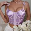Nuevo Chaleco Pequeño Sexy Estilo Pure Wish Spice Girls Europeas y Americanas Ropa Exterior Faja Interior Ajuste Slim Hebilla Frontal Tiras Spice Girls