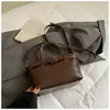 Bolso Pequeño Retro de Gama Alta para Mujer 2025 Nueva Moda Bolso Cruzado Versátil Bolso de Mano Mini Exquisito Bolso Tote Pequeño