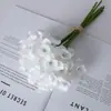 Ramo de Flores Artificiales Narciso Suave al Tacto Flores Falsas Ramo de Boda Decoración del Hogar Mesa de Comedor Fotografía Flores de Seda