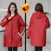 Roupas de Trabalho com Forro de Lã para Outono e Inverno, Macacões Impermeáveis, Forrados com Lã para Homens e Mulheres, Espessados, Anti-Mancha, à Prova de Óleo, Avental de Cozinha, Mangas Longas