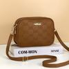 Bolso de Mujer Hengli 2025 Nuevo Bolso Cruzado Pequeño Cuadrado para Mujer Bolso de Hombro Moda para Mujer Bolso para Teléfono Móvil de Mamá de Mediana Edad