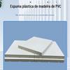 Batente de porta de plástico madeira Batente de porta WPC Batente plano composto linha de batente de porta à prova de umidade anticorrosão tinta spray