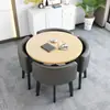 Juego Simple de Mesa y Sillas para Recepción, Mesa de Negociación, Mesa y Sillas para Recepción de Tienda de Uso Comercial, Mesa Redonda Pequeña para Oficina y Ocio