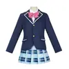 World Project Trajes de Cosplay Escenario Colorido con Shiroishi an Kusanagi Nene Uniforme Disfraz de Cosplay de Anime