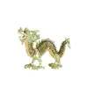 Decoração de Dragão Dourado Qianlong Qinglong Hanlong zodíaco Artesanato de Dragão decoração sala de estar escritório Dragão Dourado decoração de casa