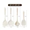 Conjunto de espátulas de silicone para atacado de fábrica, conjunto completo de utensílios de cozinha de silicone para uso doméstico, incluindo espátulas e colheres para cozinhar