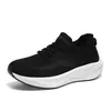 Tênis Casuais Slip-On para Casal Cross-Border, Tênis Fly-Knit com Amortecimento Macio de Solado Pipoca, Sapatos Diários para Caminhada Masculinos e Femininos