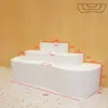 Adereços de Decoração para Lojas de Roupas, Expositores de Prateleira, Expositores de Ilha, Expositores de Altura Variável para Lojas de Sapatos e Bolsas, Frete Grátis, Venda Direta da Fábrica