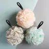 Bolinha de banho grande, flor de banho, esfoliante de banho fofo, limpador de costas, produto para banho espumante, toalha de banho
