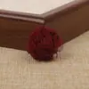 Milhão em estoque 2,5cm Tecido de Renda Gaze Bola de Gaze Bola de Cabelo Flor Artesanal Tecido de Flor Acessórios para Joias DIY Acessórios para Roupas